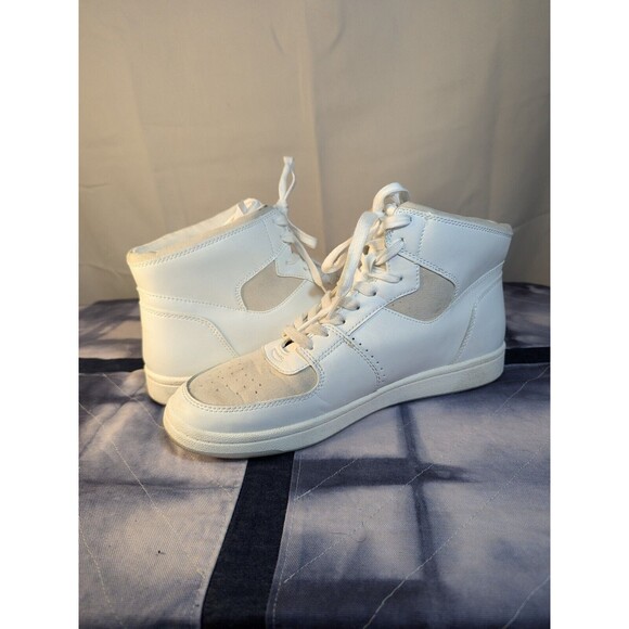 Universal Thread Women's Skyler High-Top Sneakers White Size 11 [W05] - Picture 6 of 8